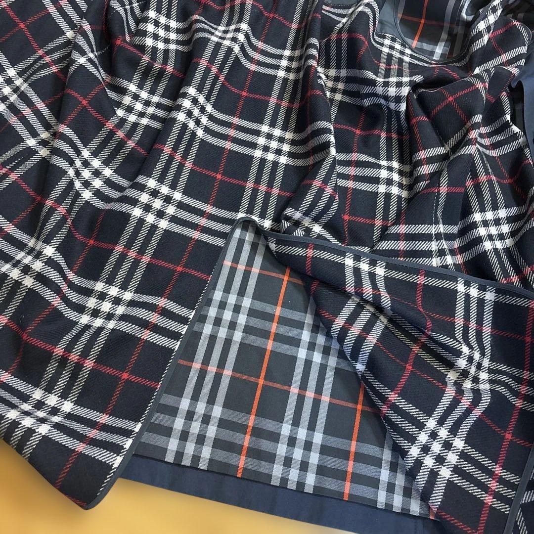 バーバリーBURBERRY ステンカラーコート トレンチコート ネイビー