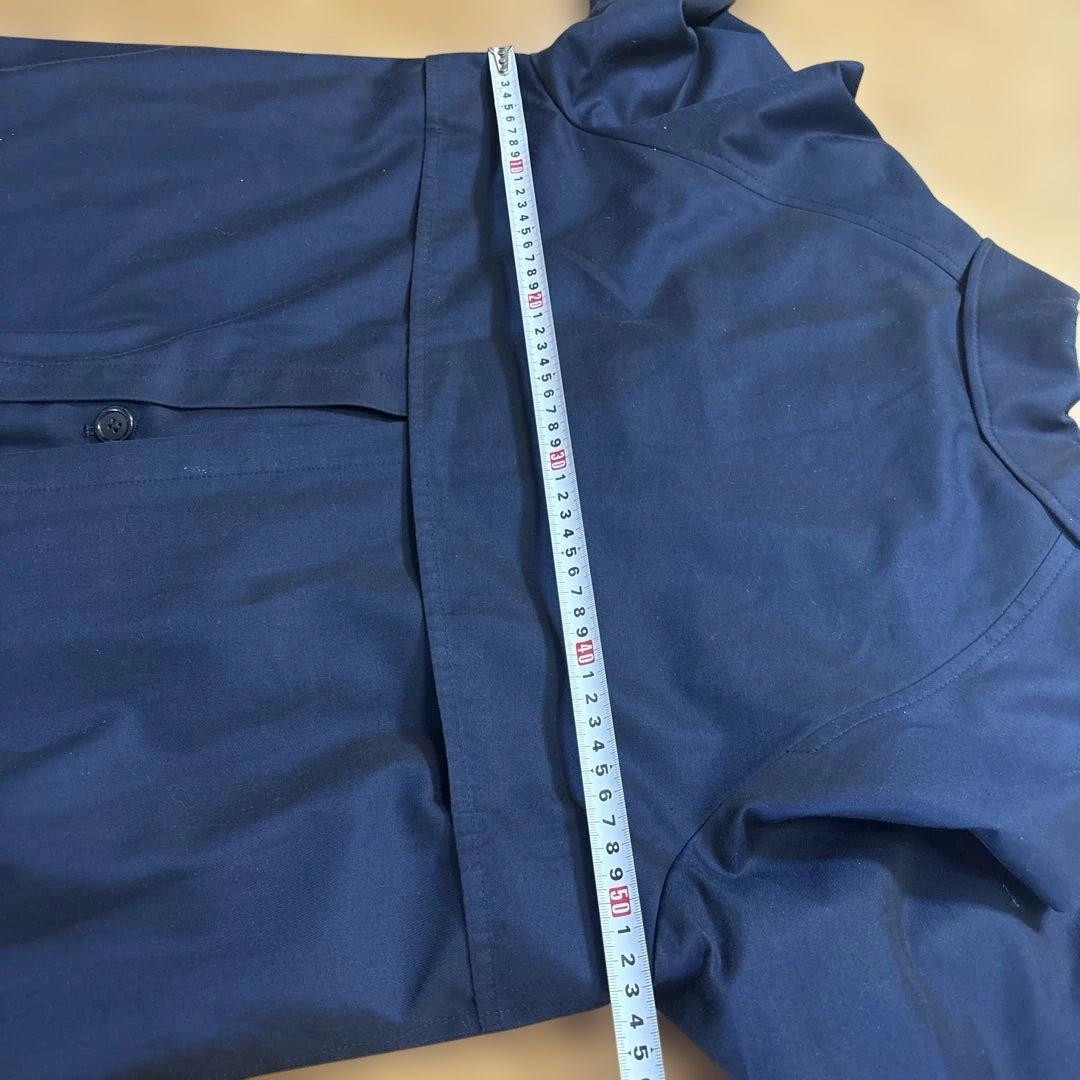 バーバリーBURBERRY ステンカラーコート トレンチコート ネイビー