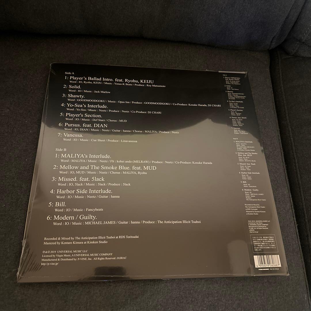 【新品未使用】IO Player's Ballad. LP KANDYTOWN