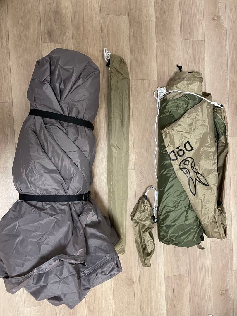 ザ・ワンタッチテントM DOD ＋ テント用ポール