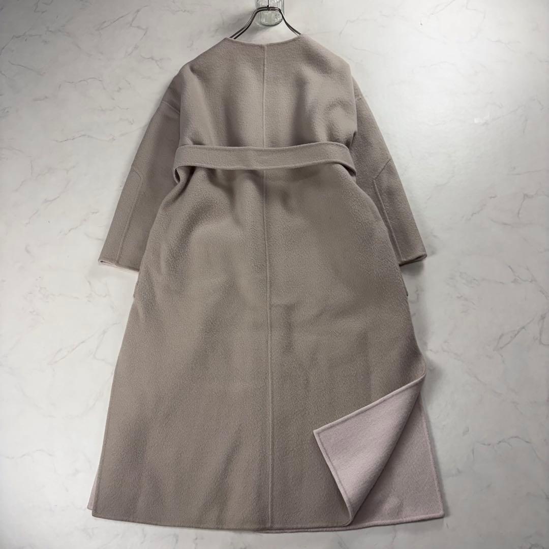 FRAY I.D ✨ウールカシミアバイカラーリバーコート リバーシブル 春カラー