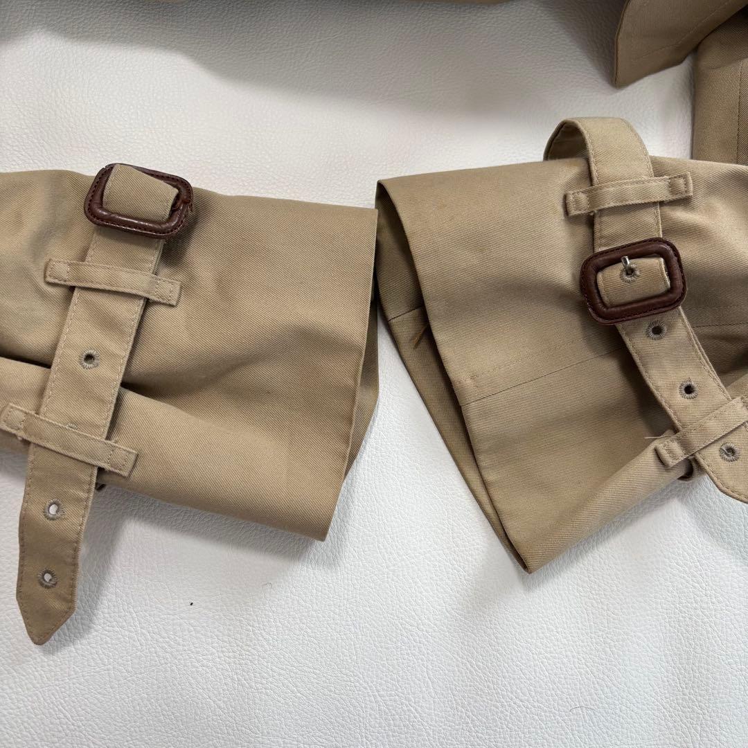 バーバリー[着丈124cm 付属品完備]トレンチコート ノバチェック Lサイズ