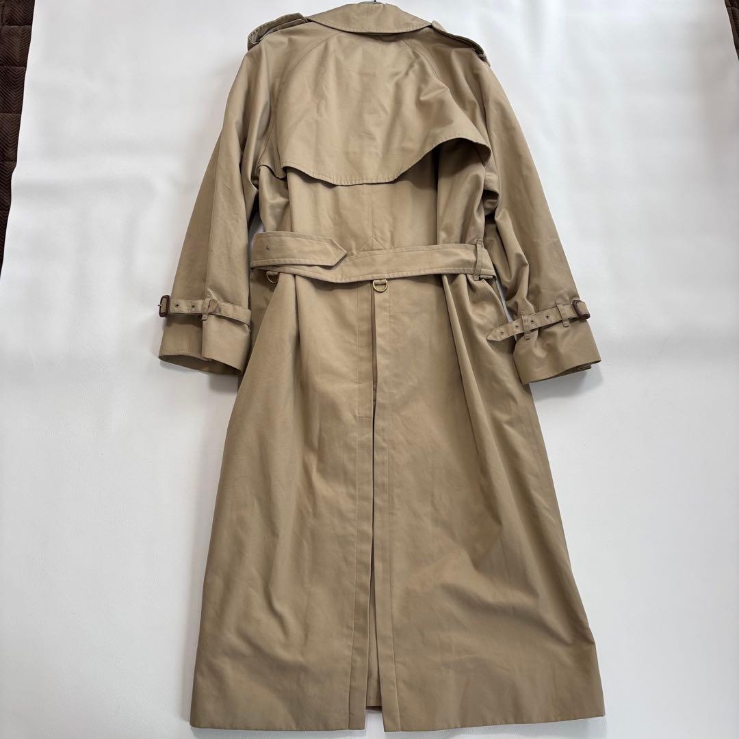 バーバリー[着丈124cm 付属品完備]トレンチコート ノバチェック Lサイズ