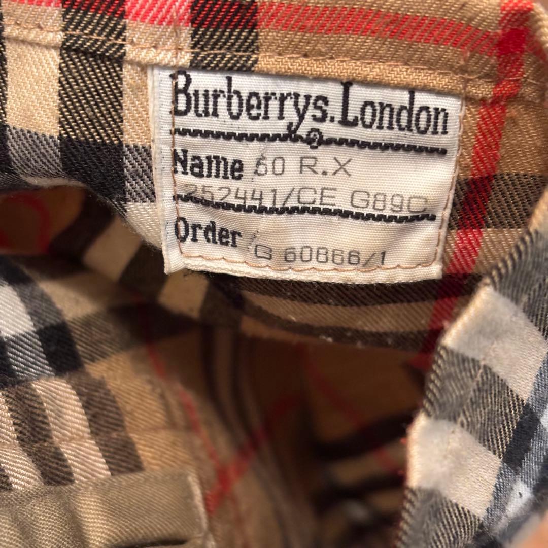 バーバリー[着丈124cm 付属品完備]トレンチコート ノバチェック Lサイズ