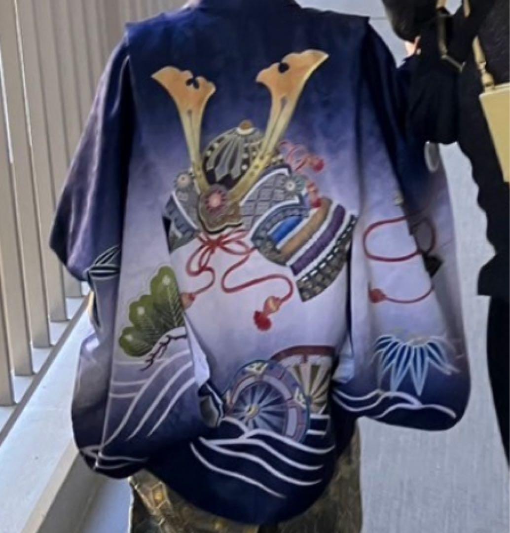 【五歳　七五三用着物12点フルセット】※肩上げ済