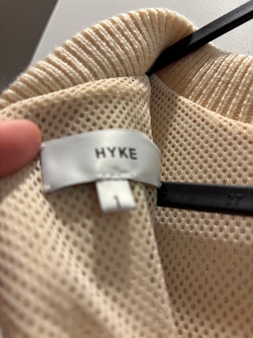HYKE ボア プルオーバー