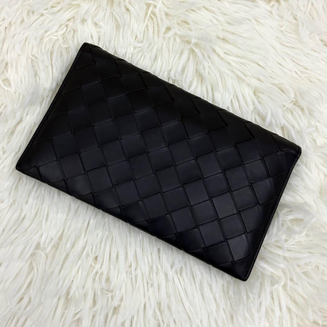 ［極美品］ICチップ内蔵 BOTTEGA VENETA イントレチャート 長財布