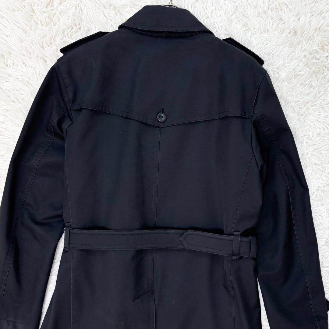 希少 Lサイズ バーバリーブラックレーベル トレンチコート 黒 ライナー ベルト