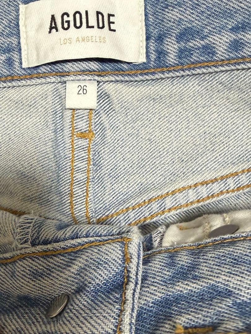 AGOLDE エーゴールドイー 90s crop デニムパンツ 26