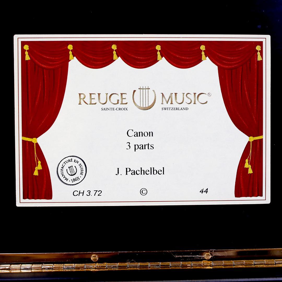リュージュ 高級オルゴール ７２弁 カノン ３パート ヨハン・パッヘルベル