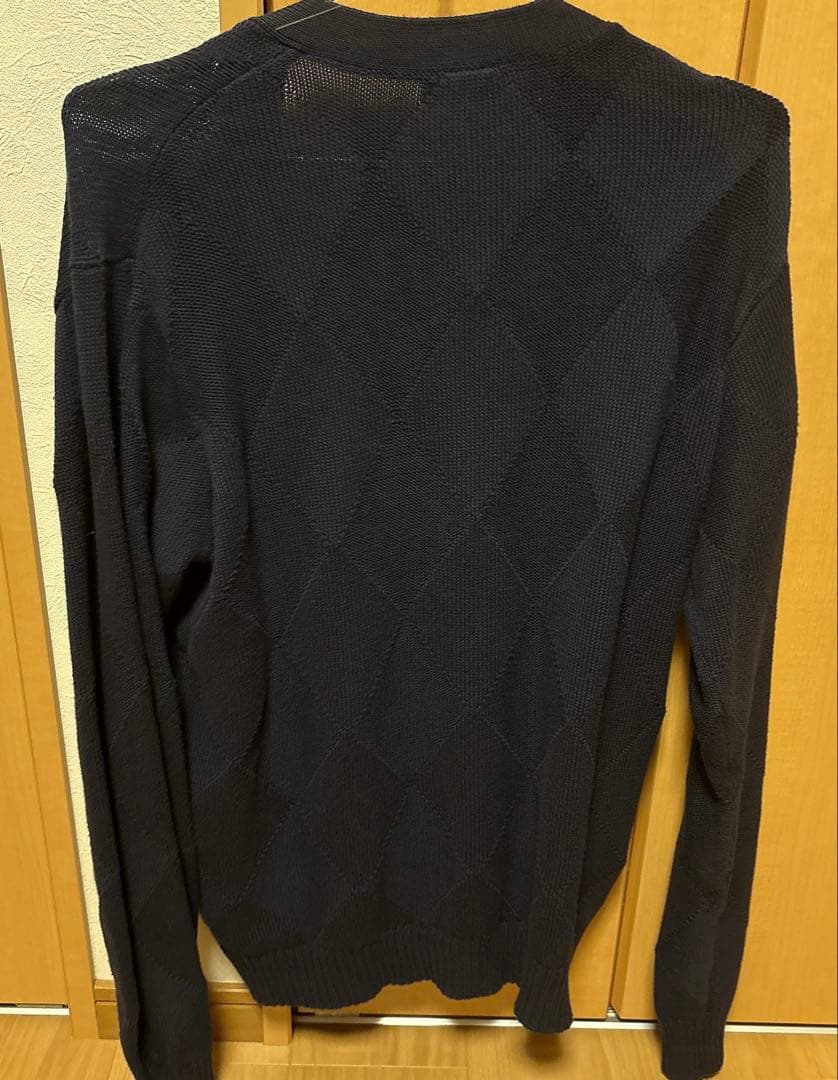 LACOSTE since1933 コットンカーディガン　Mサイズ　ネイビー