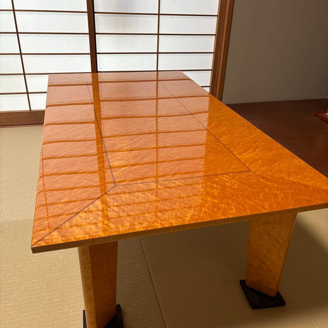 tsuru　　大塚家具のメイプル材製座卓