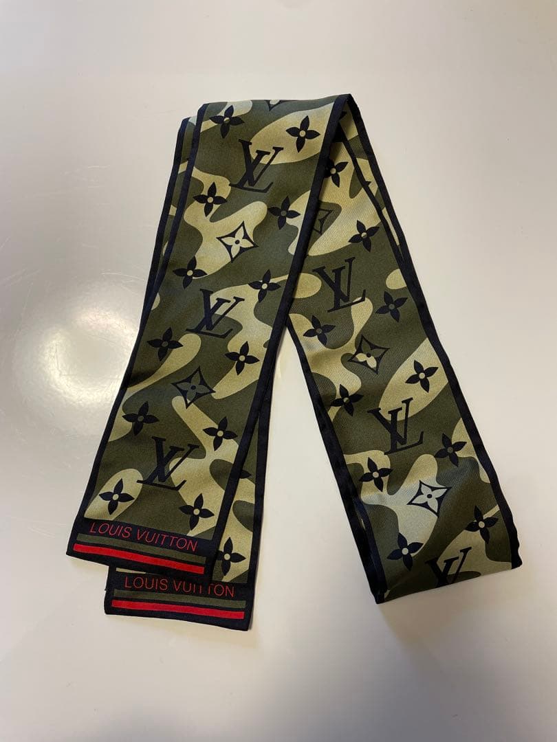 ルイヴィトン　カモフラージュ　スカーフ　村上隆