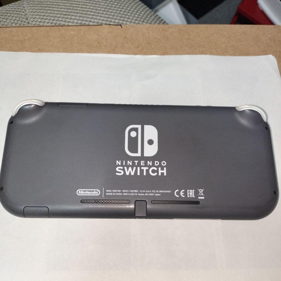 Nintendo Switch Lite グレー 本体　美品　動作確認済み