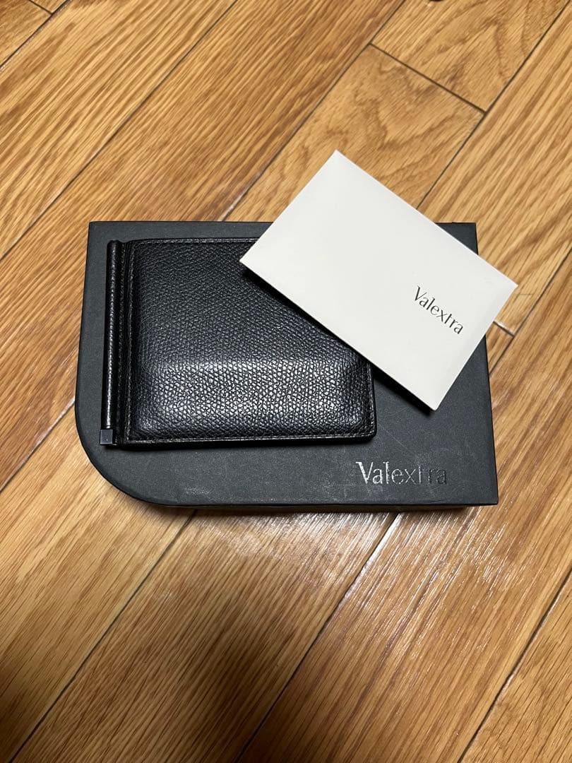 r*a様 Valextra ブラック マネークリップ