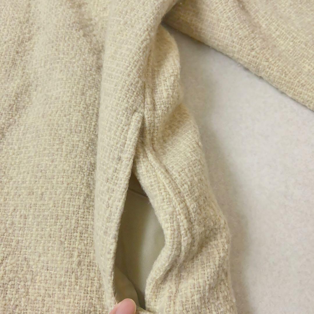 専用群言堂　登美　ウールツイード　コート　日本製　石見銀山