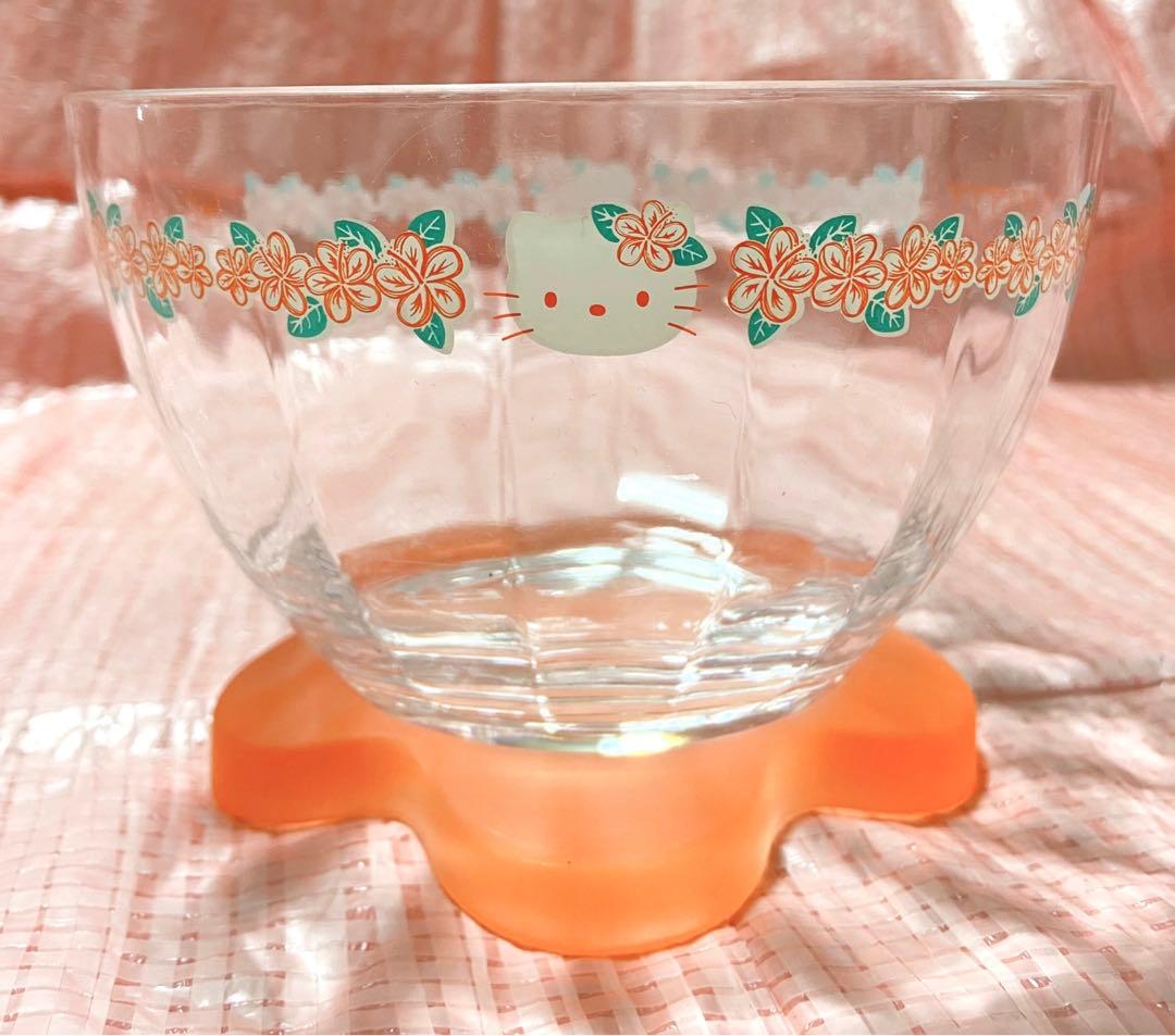 ハローキティ ハイビスカス 1999年代 食器セット コップ ボウル