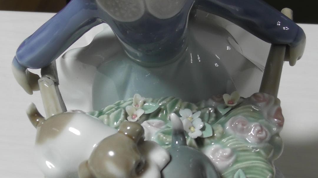 LLADRO　リヤドロ　【乗せてあげるよ】６　リアドロ　インテリア　Ｌ529