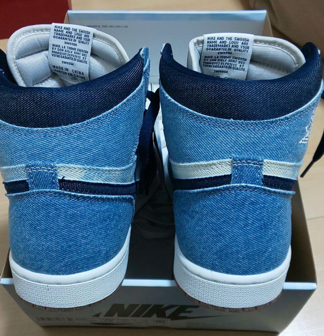 Nike Air Jordan 1 デニム スニーカー