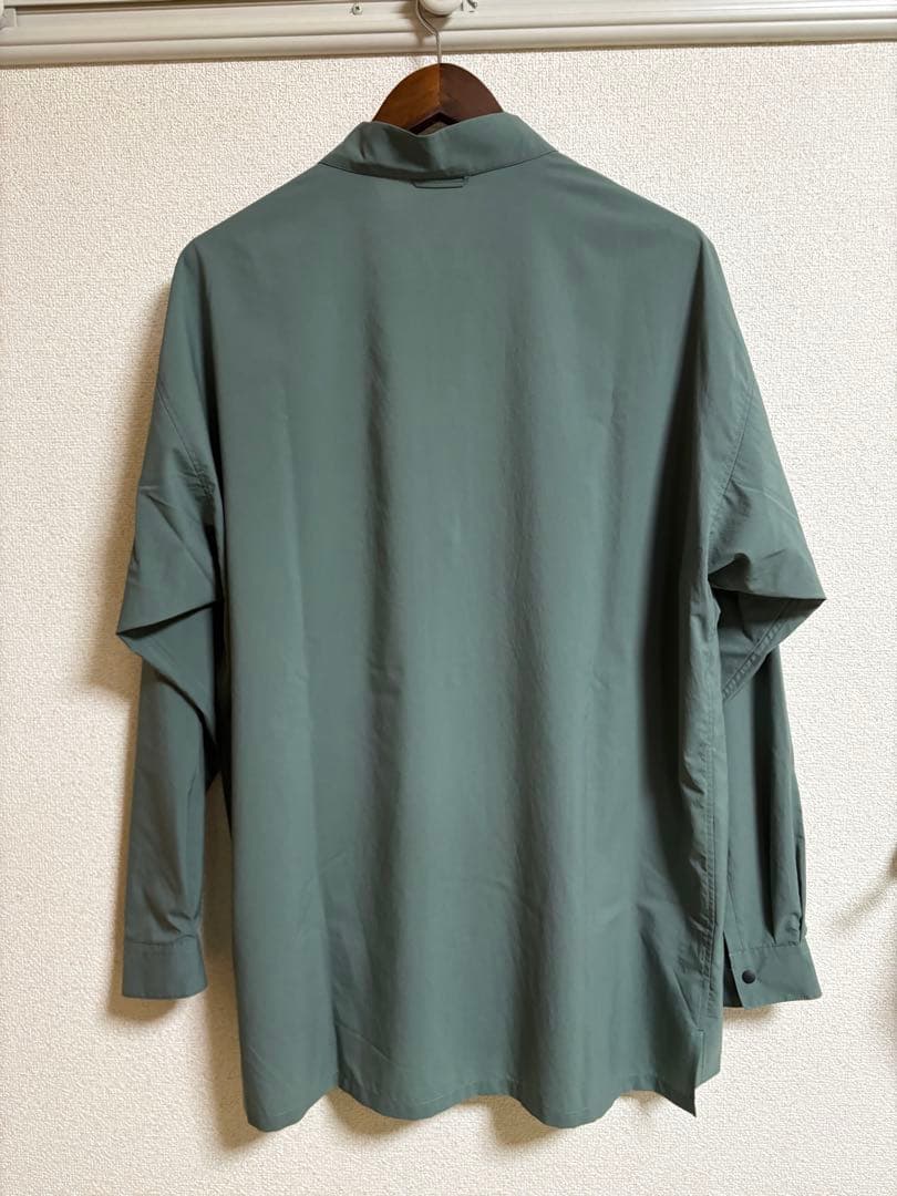 山と道 UL Big Pocket Shirt XL slate green