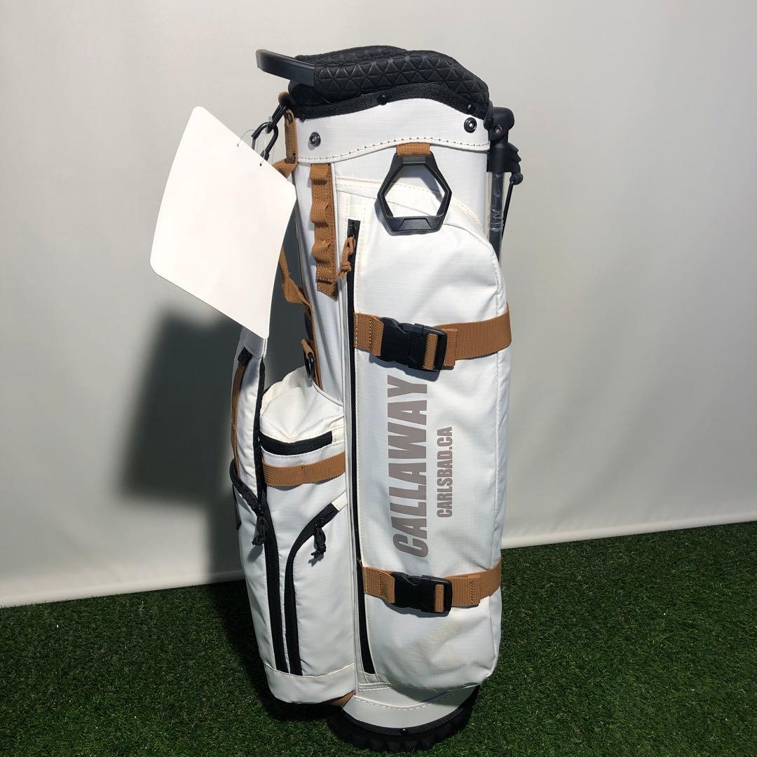 キャロウェイ　レイドバック　スタンド式 キャディバッグ　7.5型 ベージュ