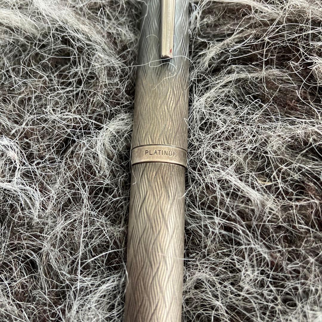 PLATINUM プラチナム 万年筆 銀製 ALLOY Pt　中字