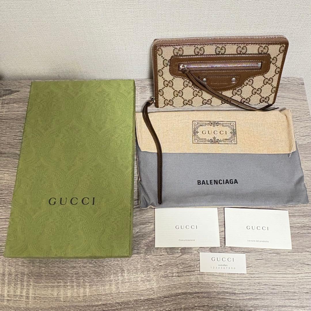 【新品】グッチ×バレンシアガ　長財布