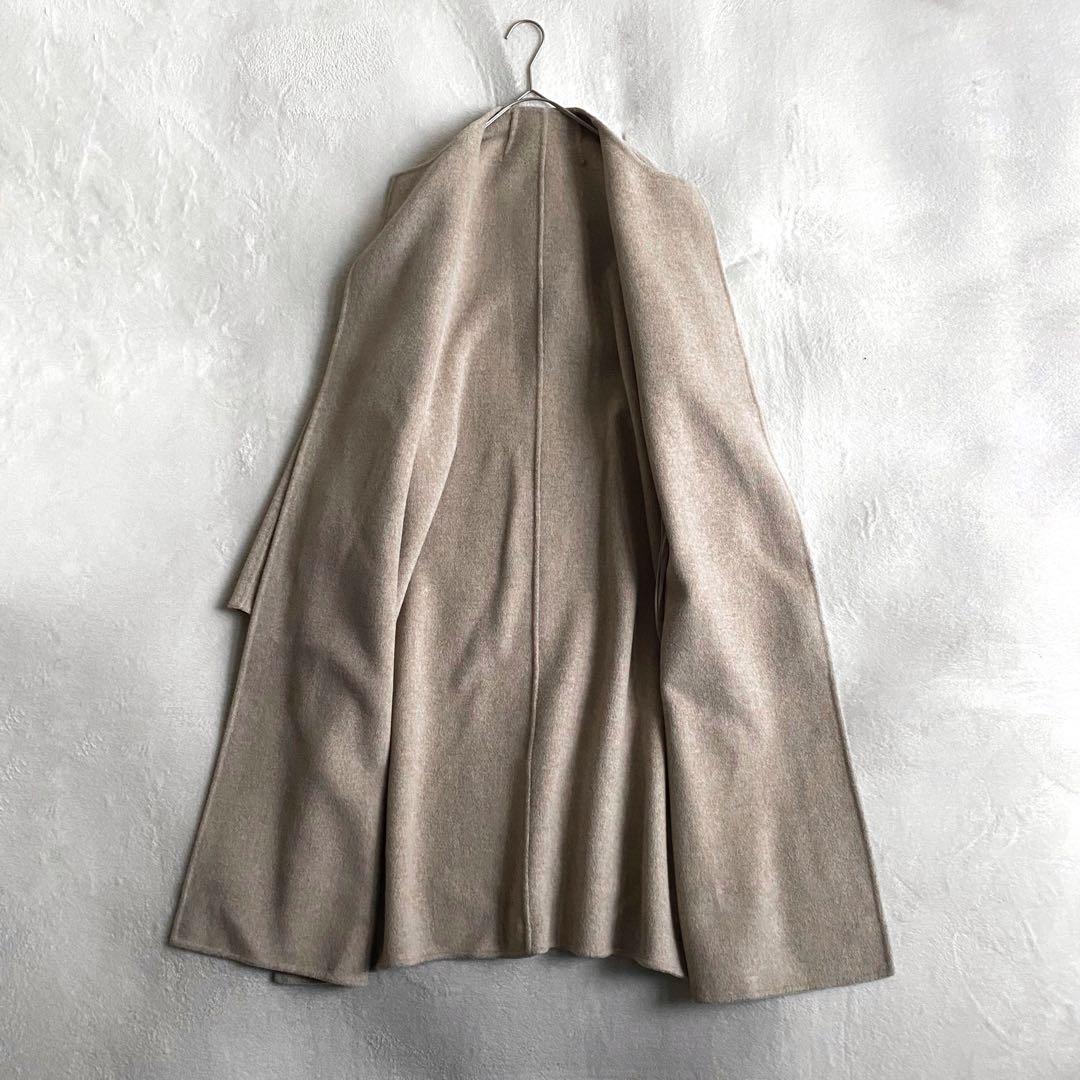 【ほぼ未使用✨】Plage ハミルトンノーカラーコート　定価5.7万　冬活躍　M