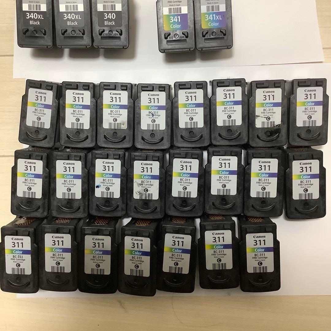 使用済　Canon インクカートリッジ BC系　55個おお