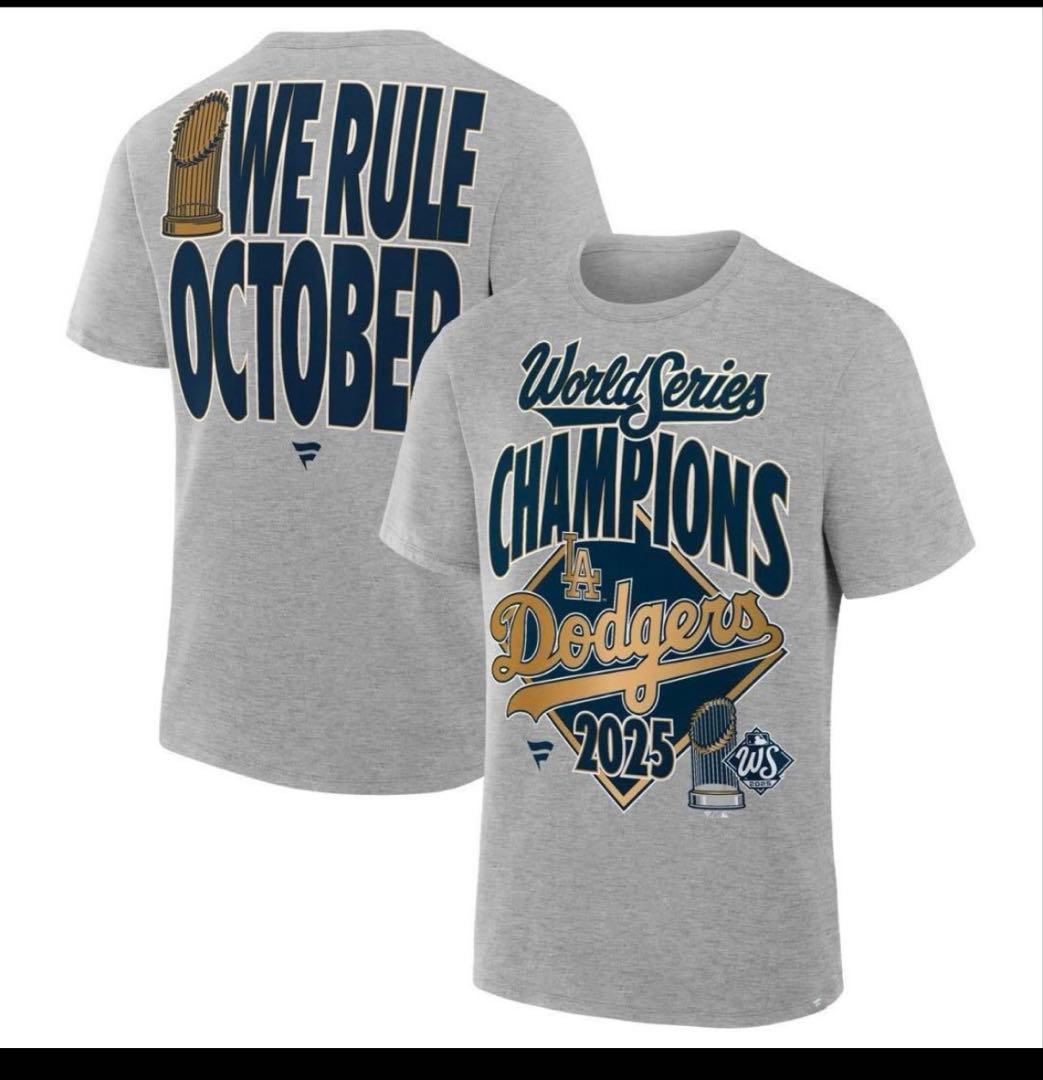 MLBドジャース優勝記念Tシャツ2025