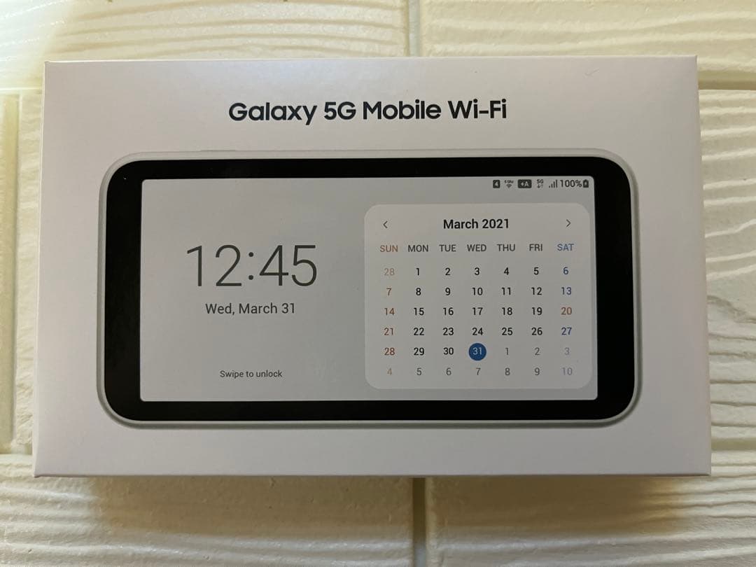 Galaxy 5G Mobile Wi-Fi SCR01 モバイルwifi