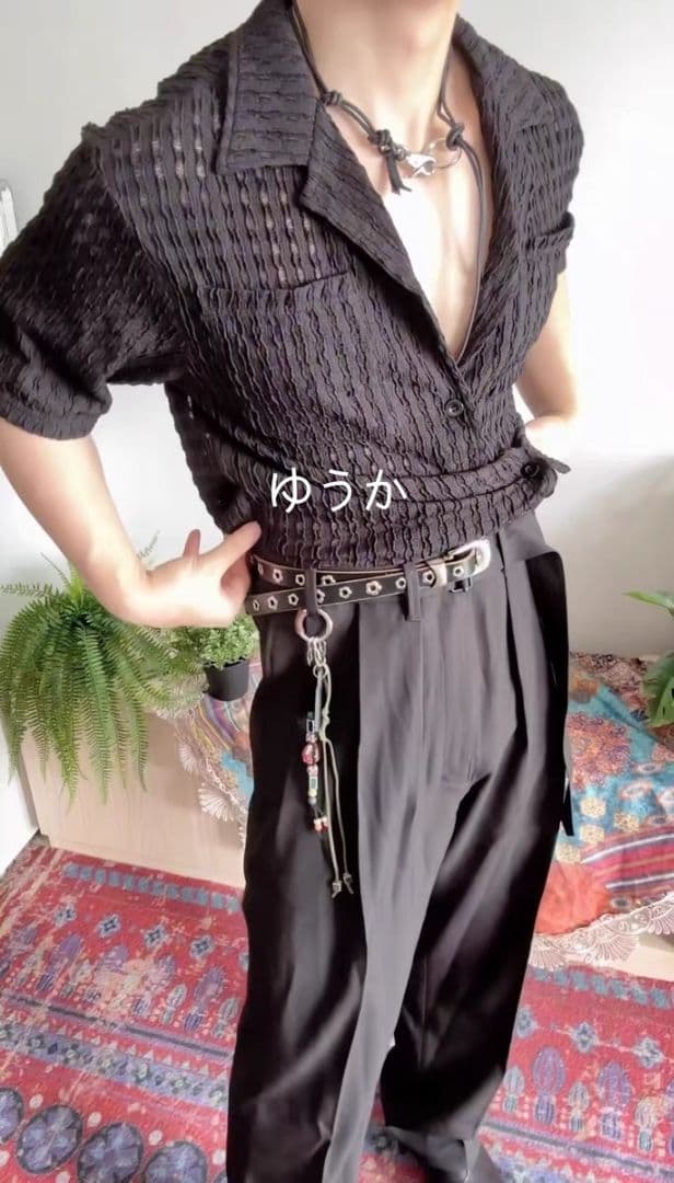 小物 Our Legacy BELT LeatherBlack 90
