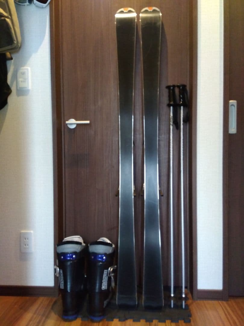 程度良好‼️HEAD/男女兼用/スキーセット・メンテ・WAX済み✔