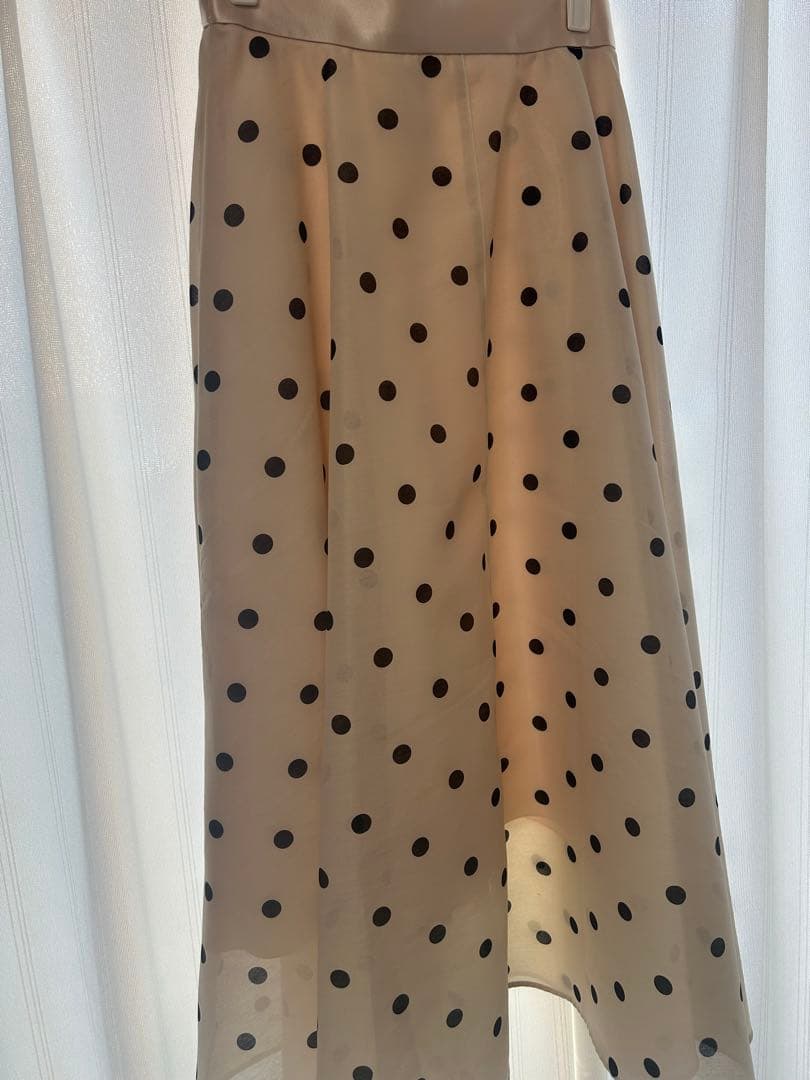 ドットオーガンサーキュラースカート
