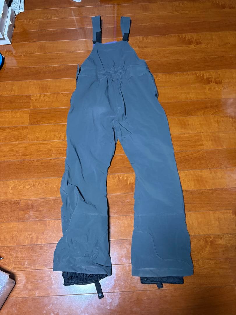 H.I.D. グレー スノーボードウェアセット 上Lサイズ下Mサイズ