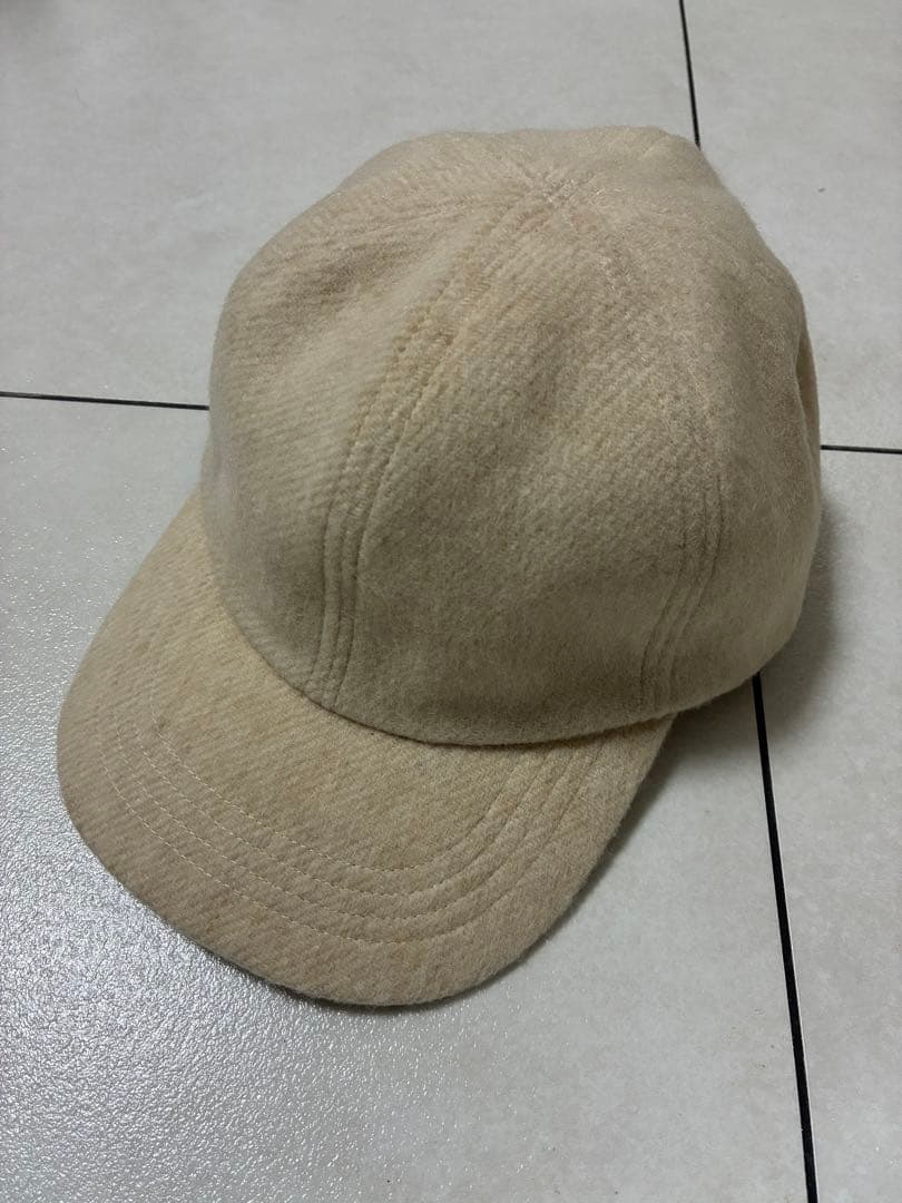 NineTailor / シャギーキャップ　ライトベージュ