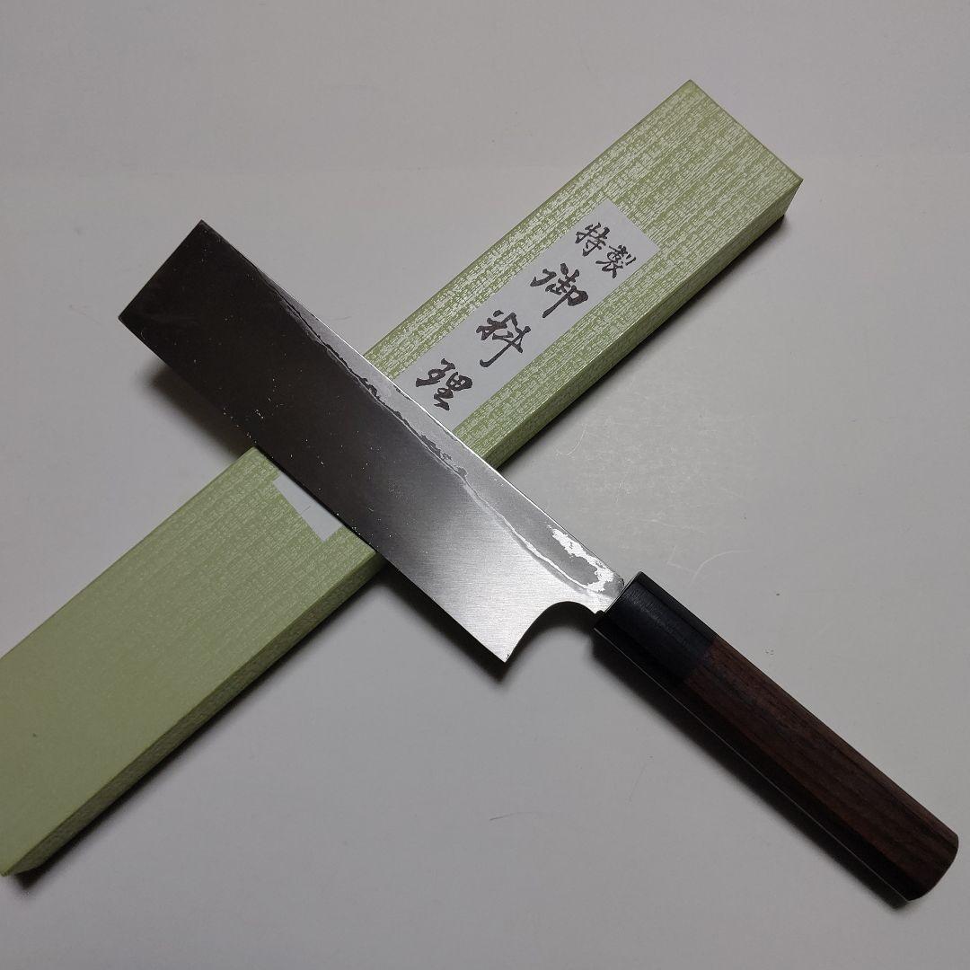 片刃包丁 角型薄刃 北岡英雄作
