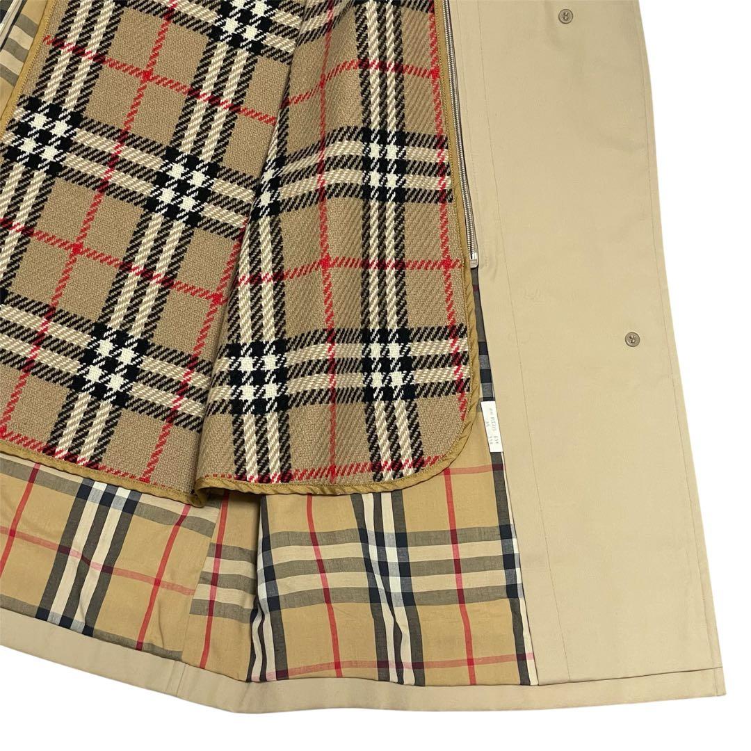 Burberrys 白タグ 90s バーバリー ステンカラーコート ライナー付き