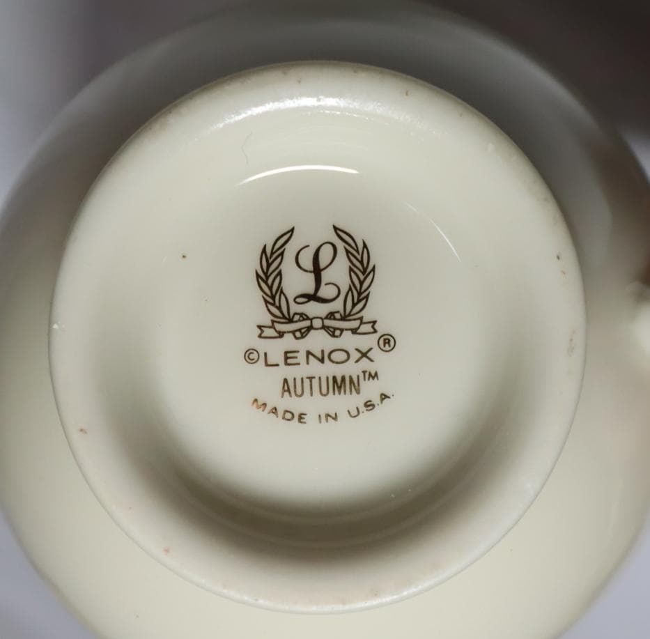 未使用品20点セットLENOX レノックス AUTUMN オータム カップ 皿他