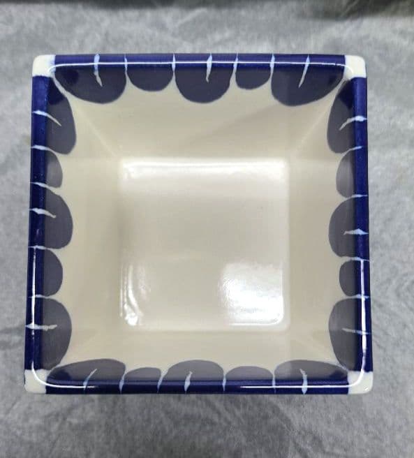 新品 未使用品　辻嘉一　特選和食器揃　用の美 オランダ麦蕎手四方鉢セット