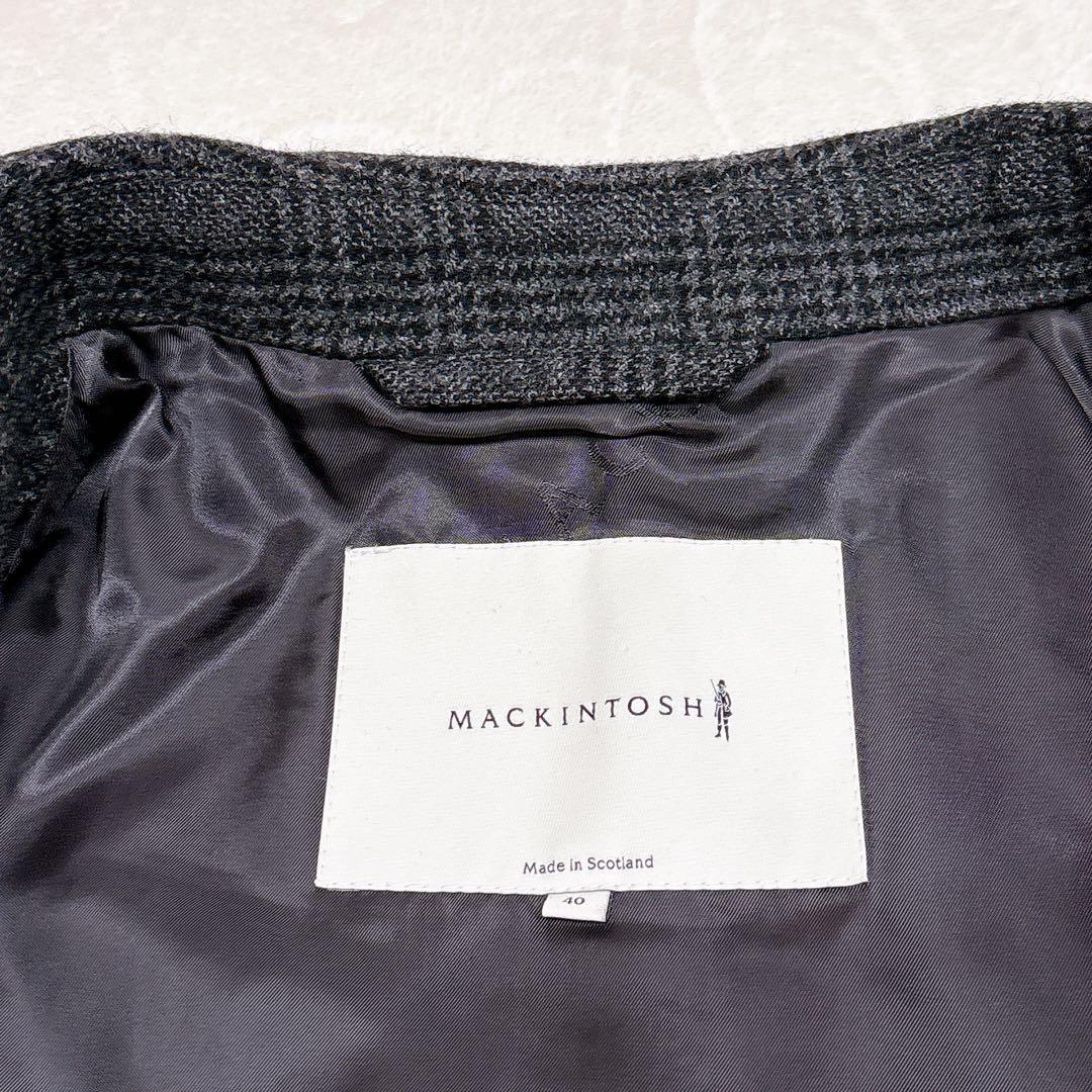 未使用✨　マッキントッシュ　DUNKELD ステンカラーコート　ウール　40