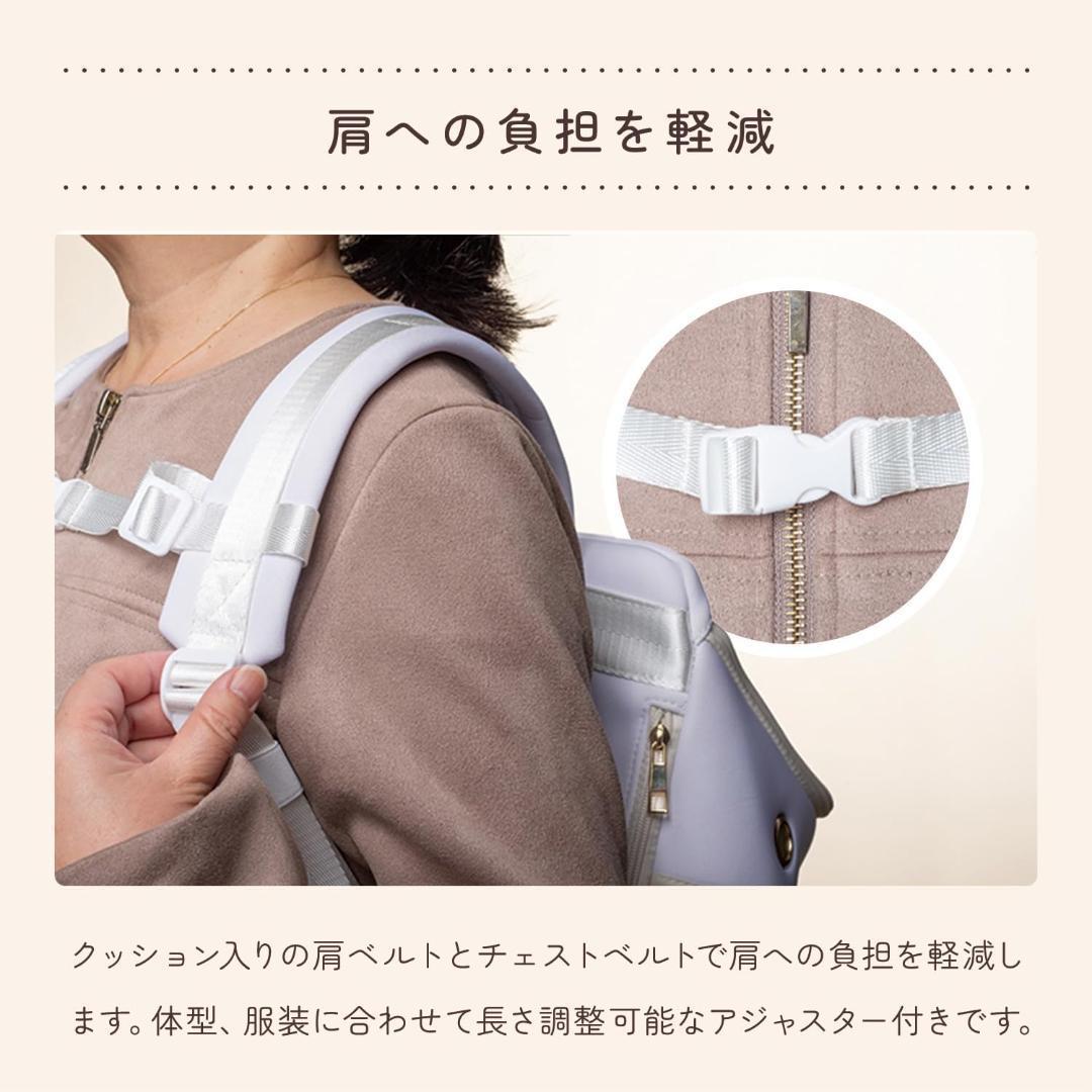 【新品】犬リュック バックパック ペットキャリー Lサイズ耐荷重10kg グレー