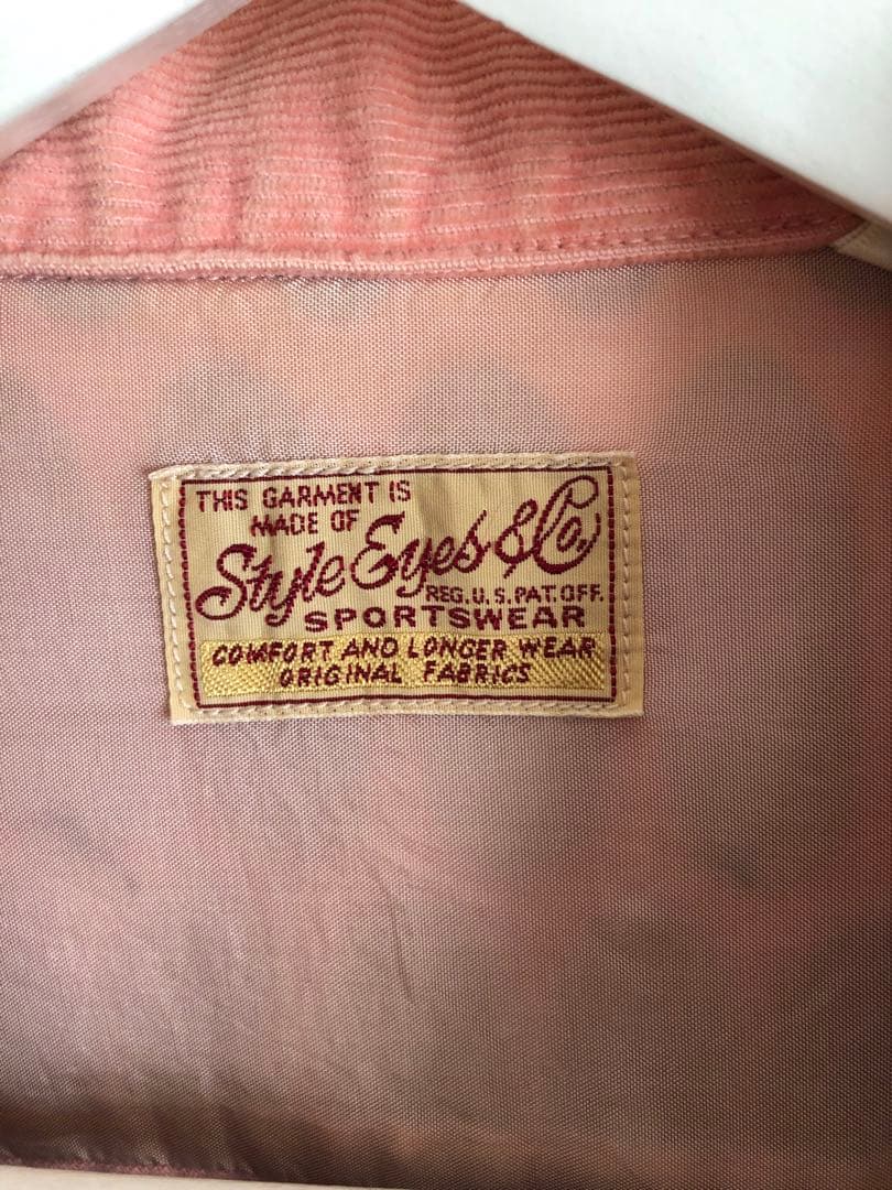 スタイルアイズ　シャツ　エルヴィス ドット