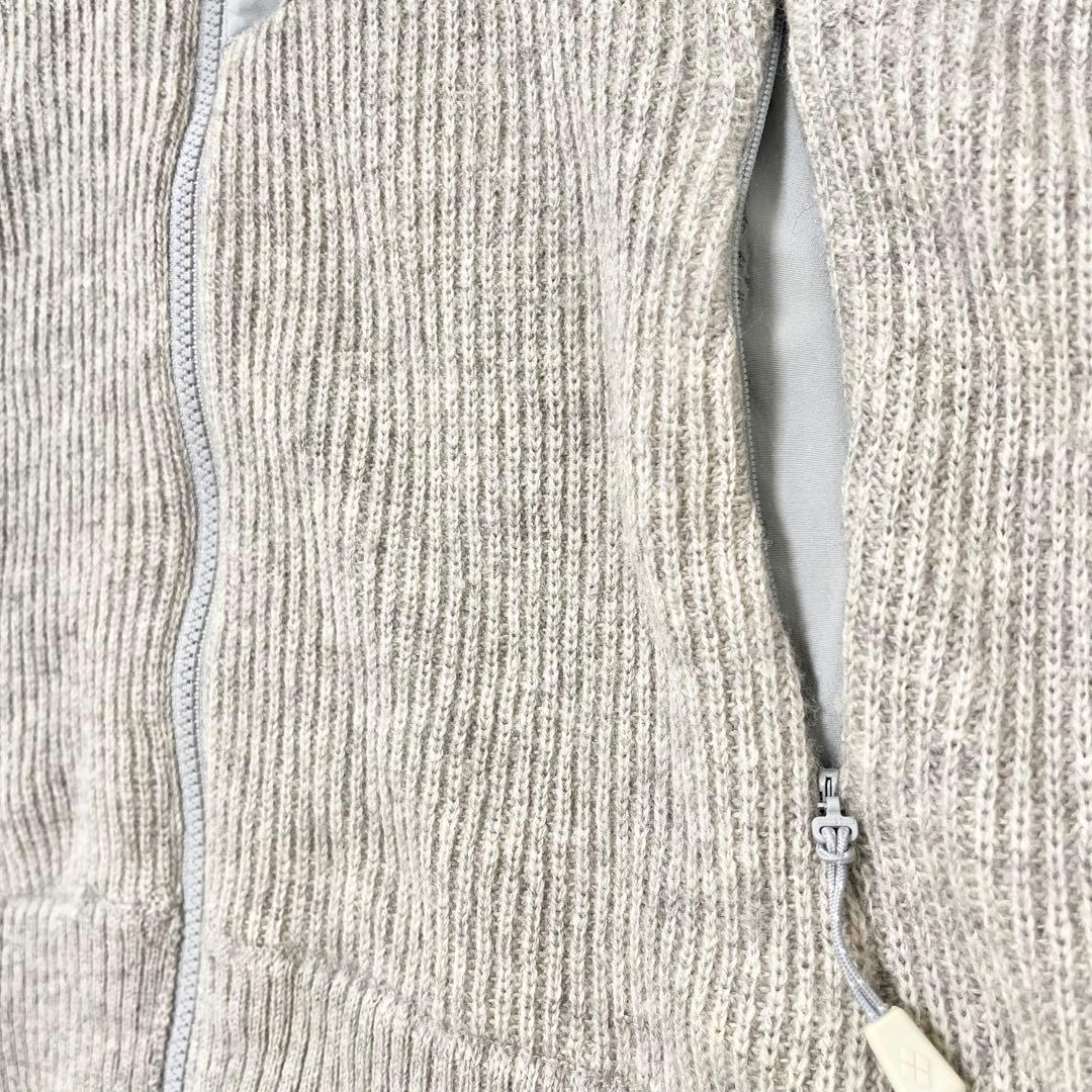 【美品】mont-bellモンベル ミッテルレギ フルジップ セーター