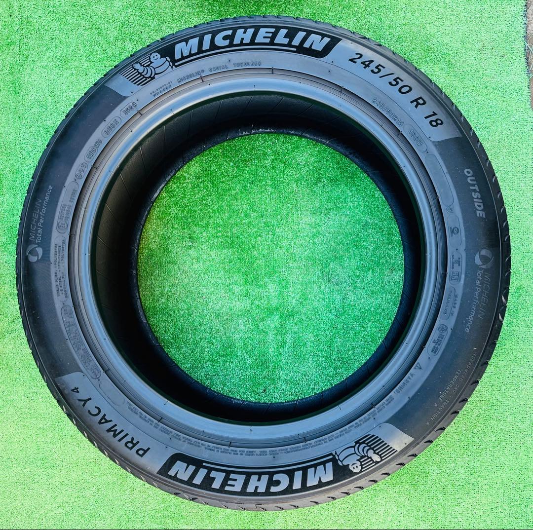 245/50R18.ミシュラン　プライマシー4　.2024年製