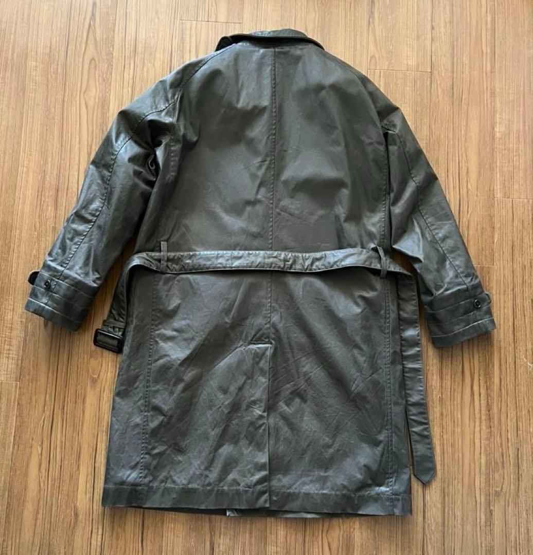 希少 ACV WAXED COTTON SINGLE DISPATCH COAT