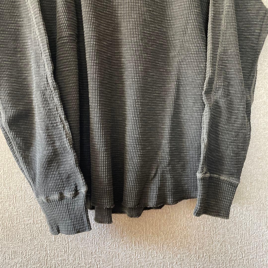 トップス RRL black thermal T size M