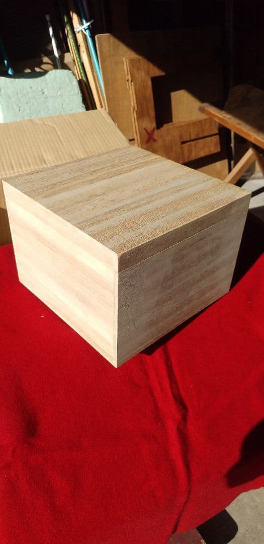 桐箱、(22cm×22cm×高さ16cm)20個入り