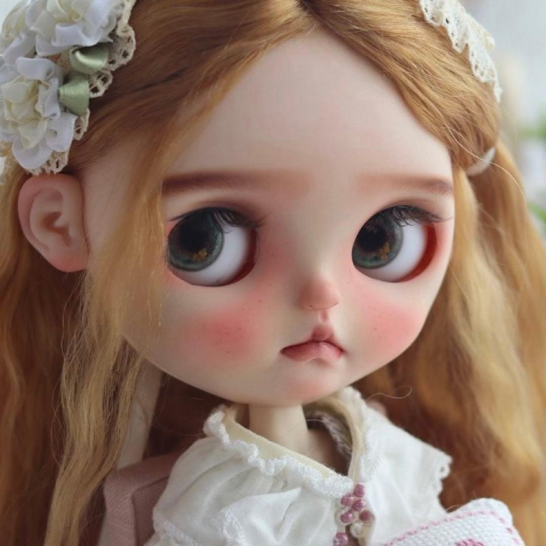 カスタムブライス かわいい 人形 作家様 おとなしい 小豆 フルセット