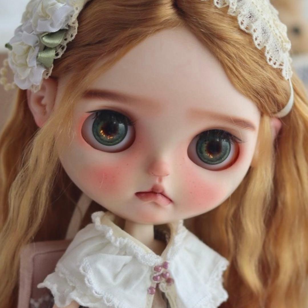 カスタムブライス かわいい 人形 作家様 おとなしい 小豆 フルセット